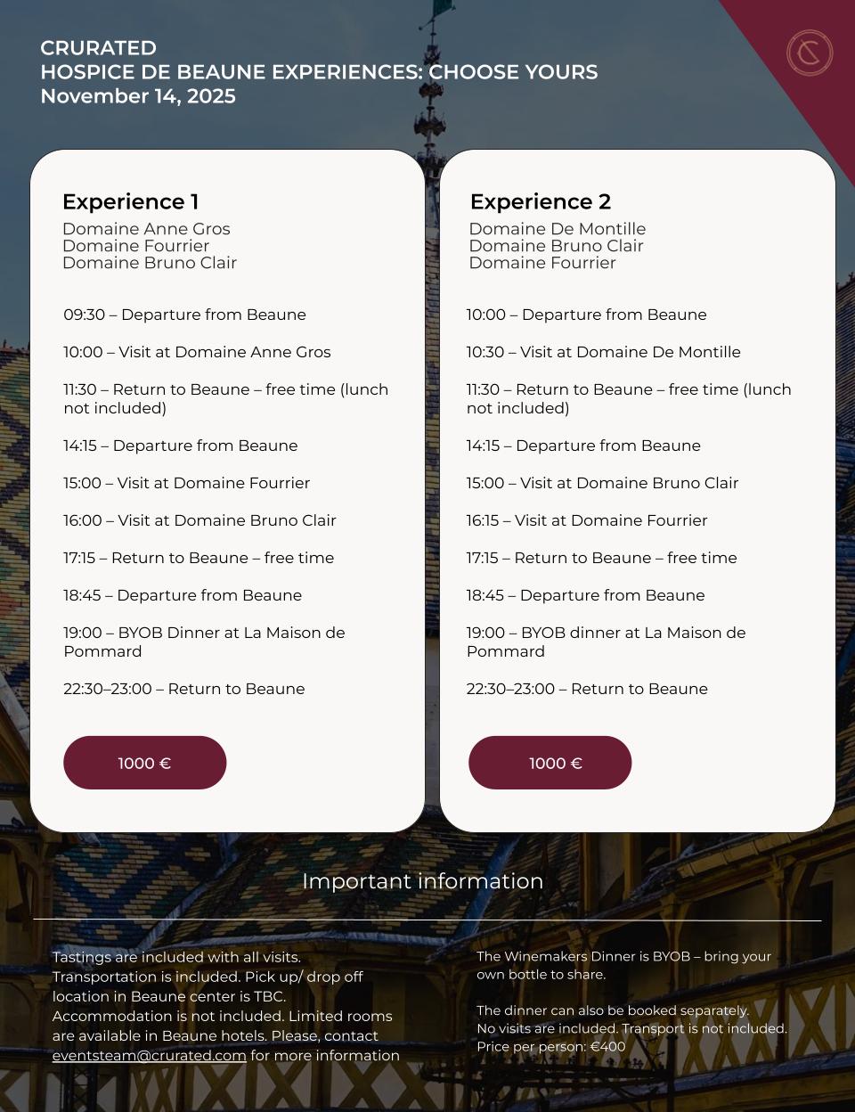 events slide 1